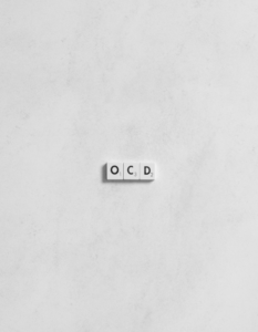 Image of letter OCD to represent one of Judy Wang's treatment specialities