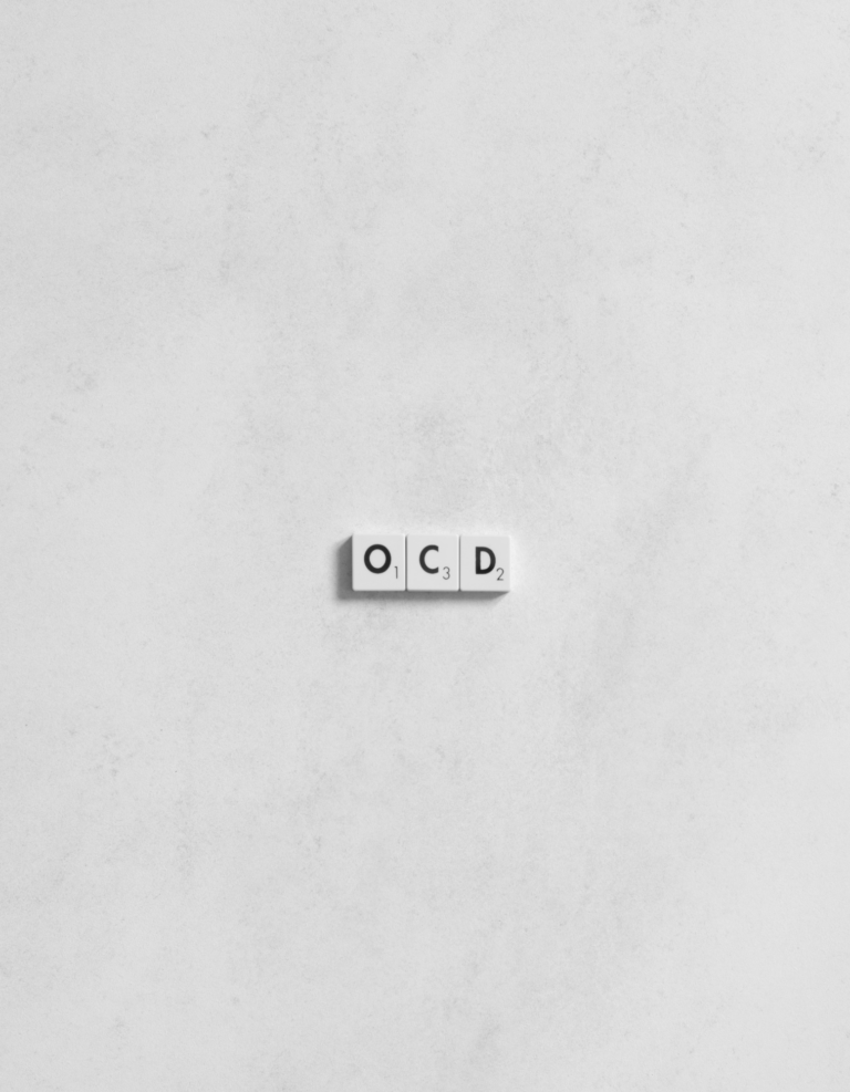 Image of letter OCD to represent one of Judy Wang's treatment specialities