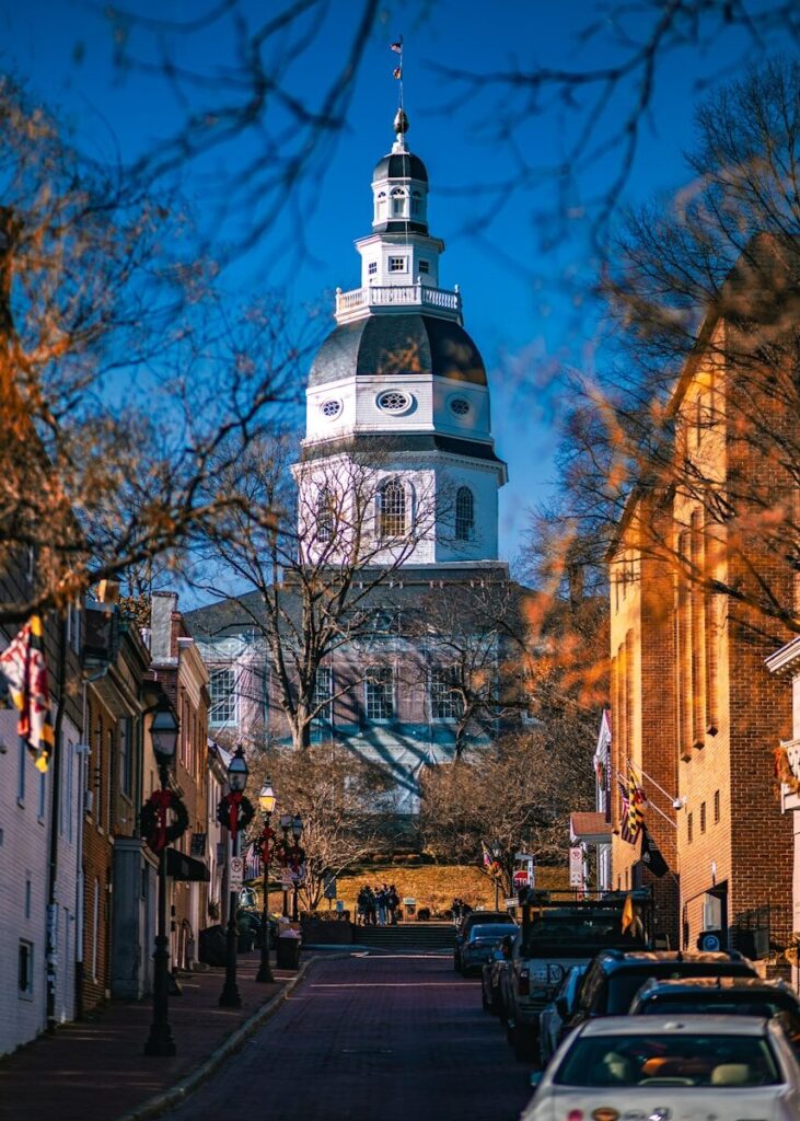 Image of Maryland State House in Annapolis, Maryland